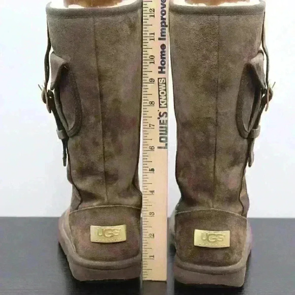 UGG Australia SN 1895 Women’s Brown Suede Boots - Picture 6 of 10